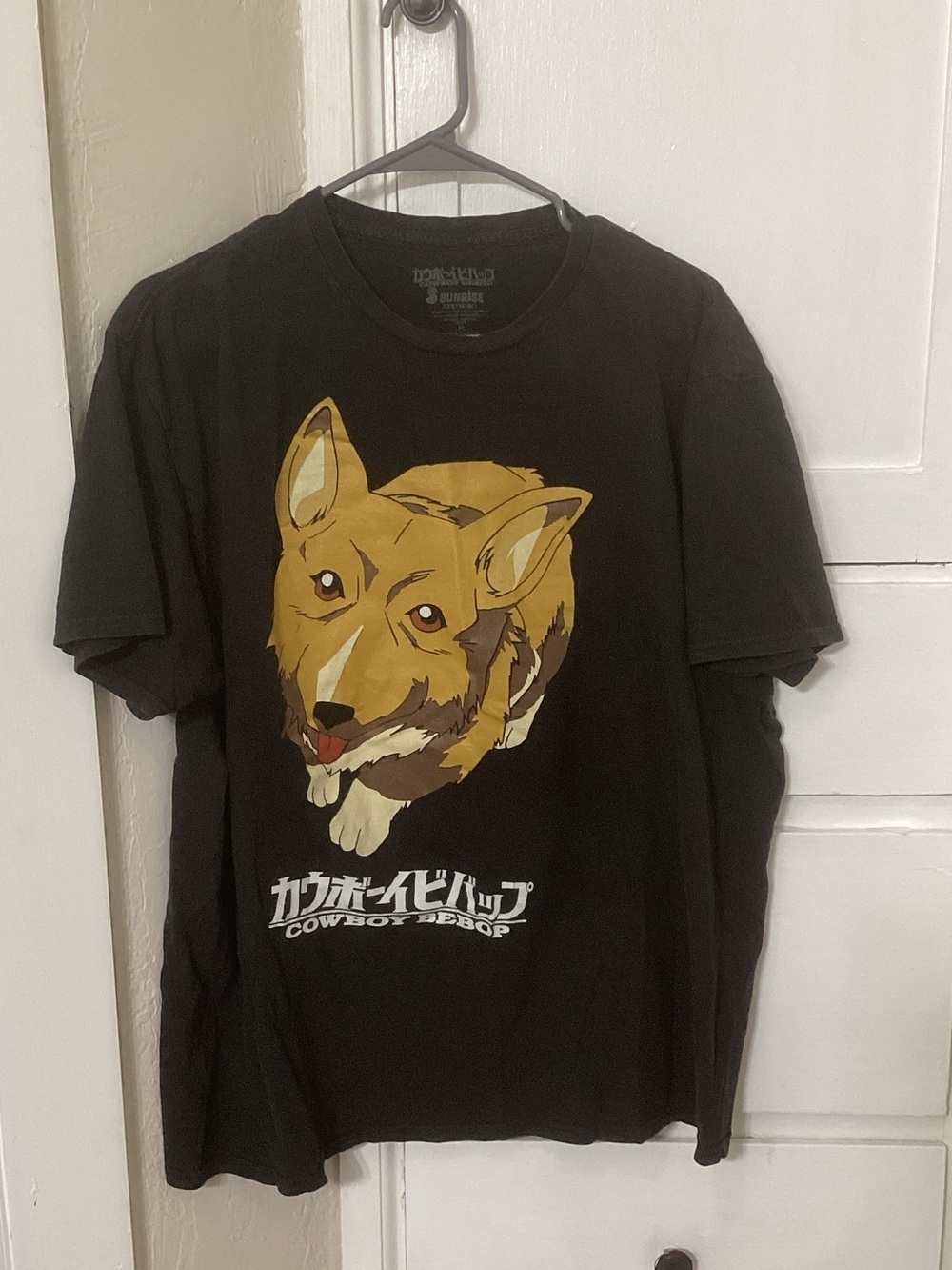 Corgi Graphic Dog T-Shirt - Black